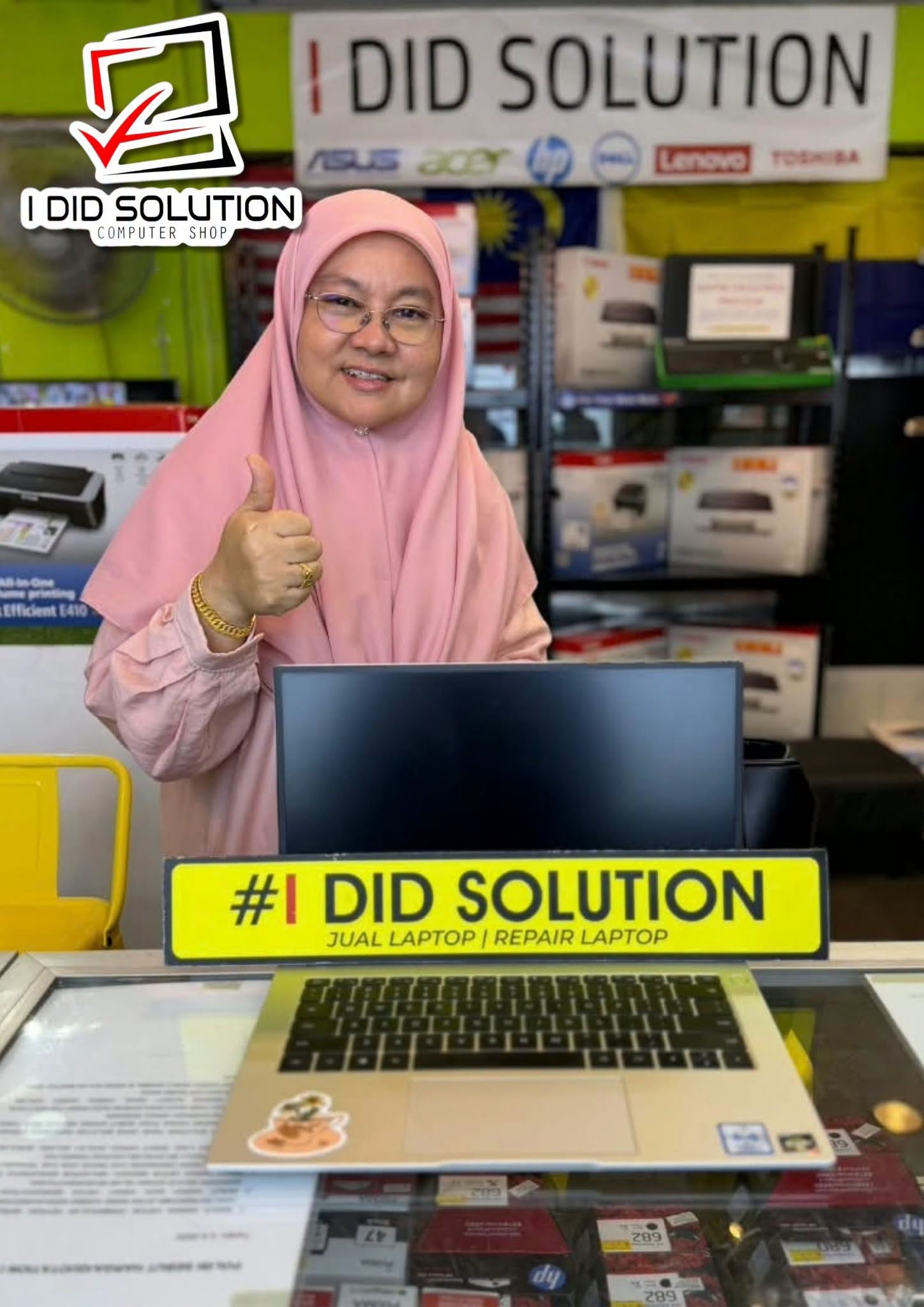 REPAIR LAPTOP?? BELI LAPTOP?? 𝐈 𝐃𝐈𝐃 𝐒𝐎𝐋𝐔𝐓𝐈𝐎𝐍 KAN ADA!!