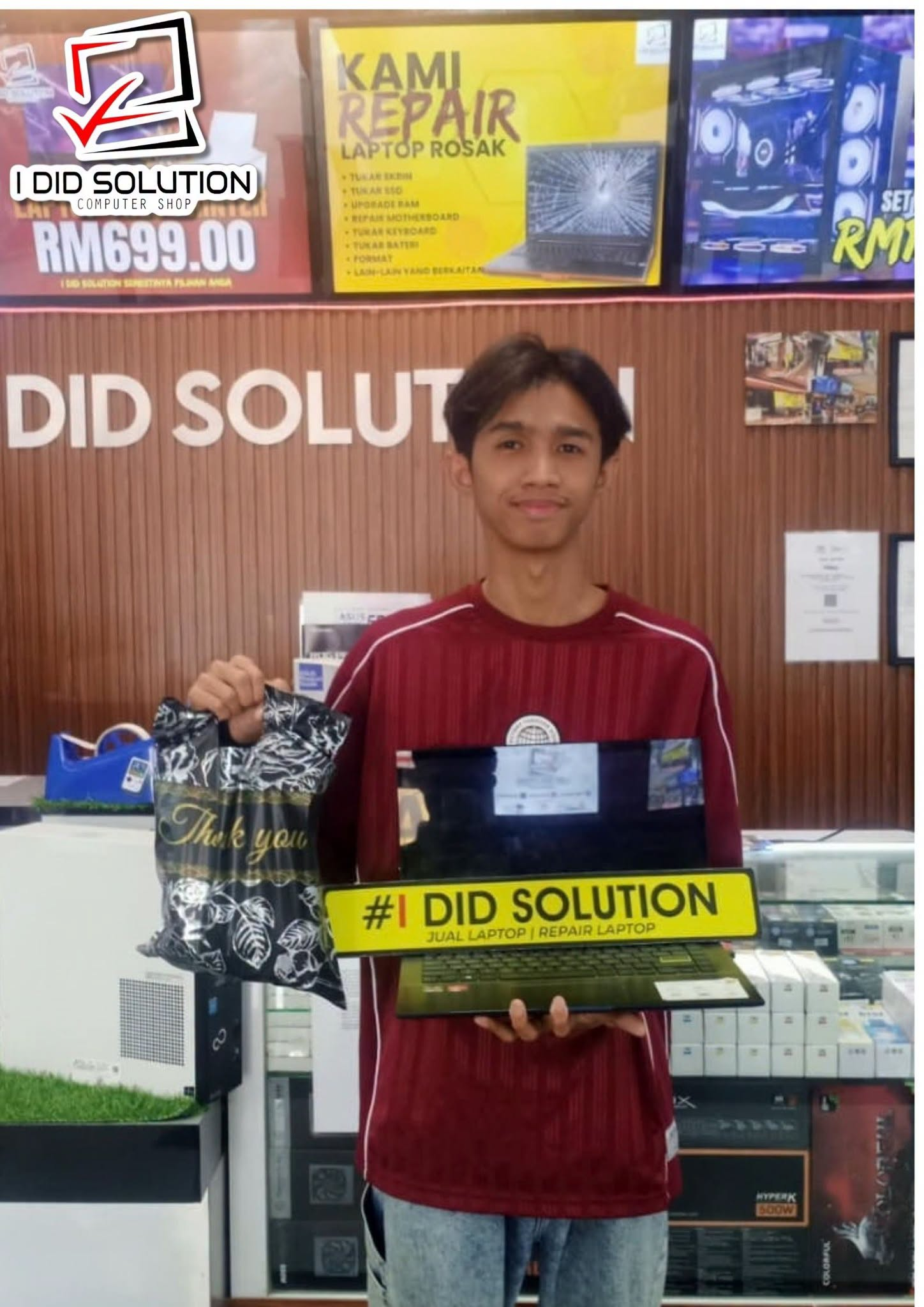 BELI LAPTOP/PC/PRINTER DI I DID SOLUTION!!