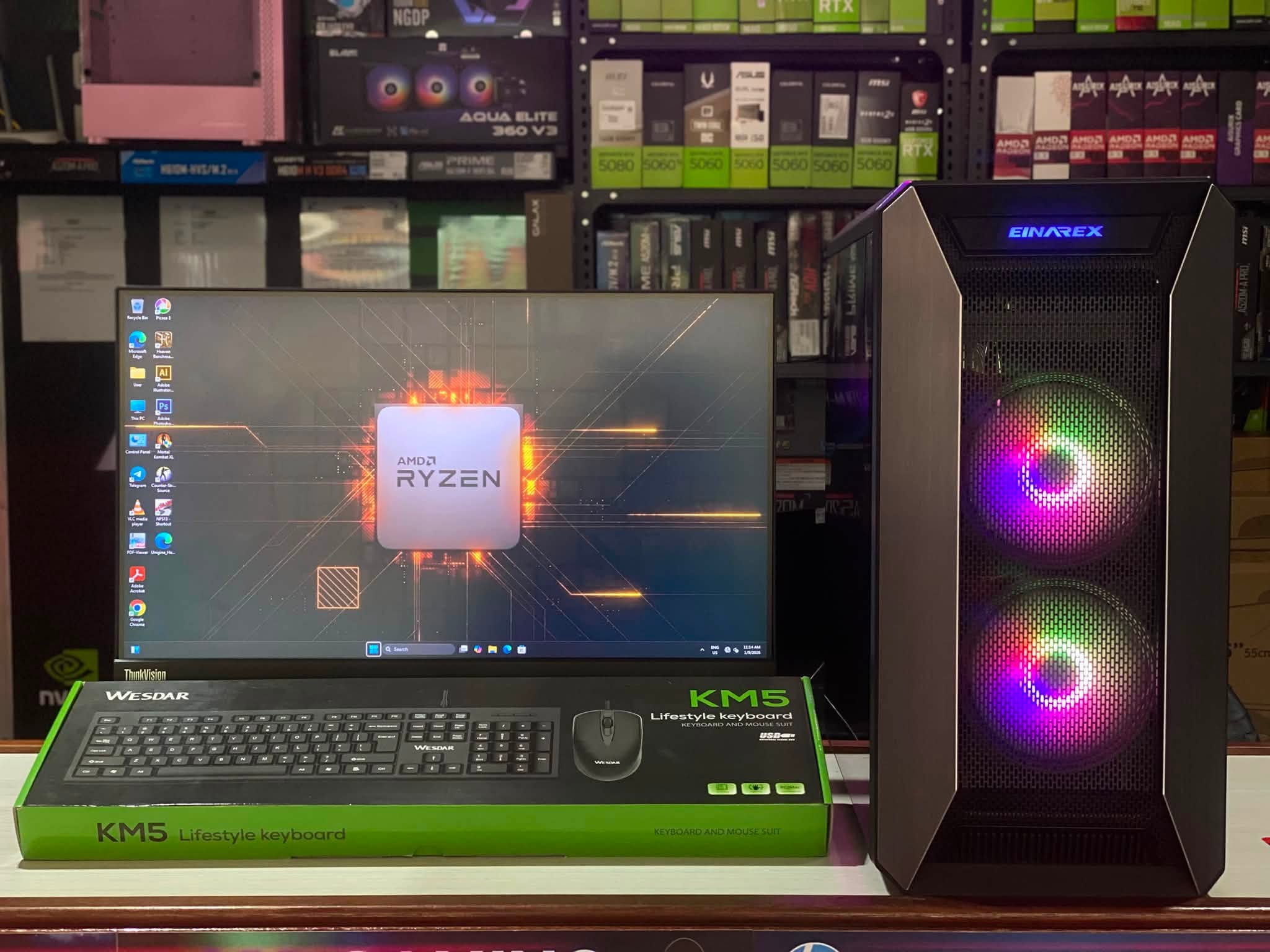🔥READY STOCK🔥AMD RYZEN 5 2600 (USED GPU)