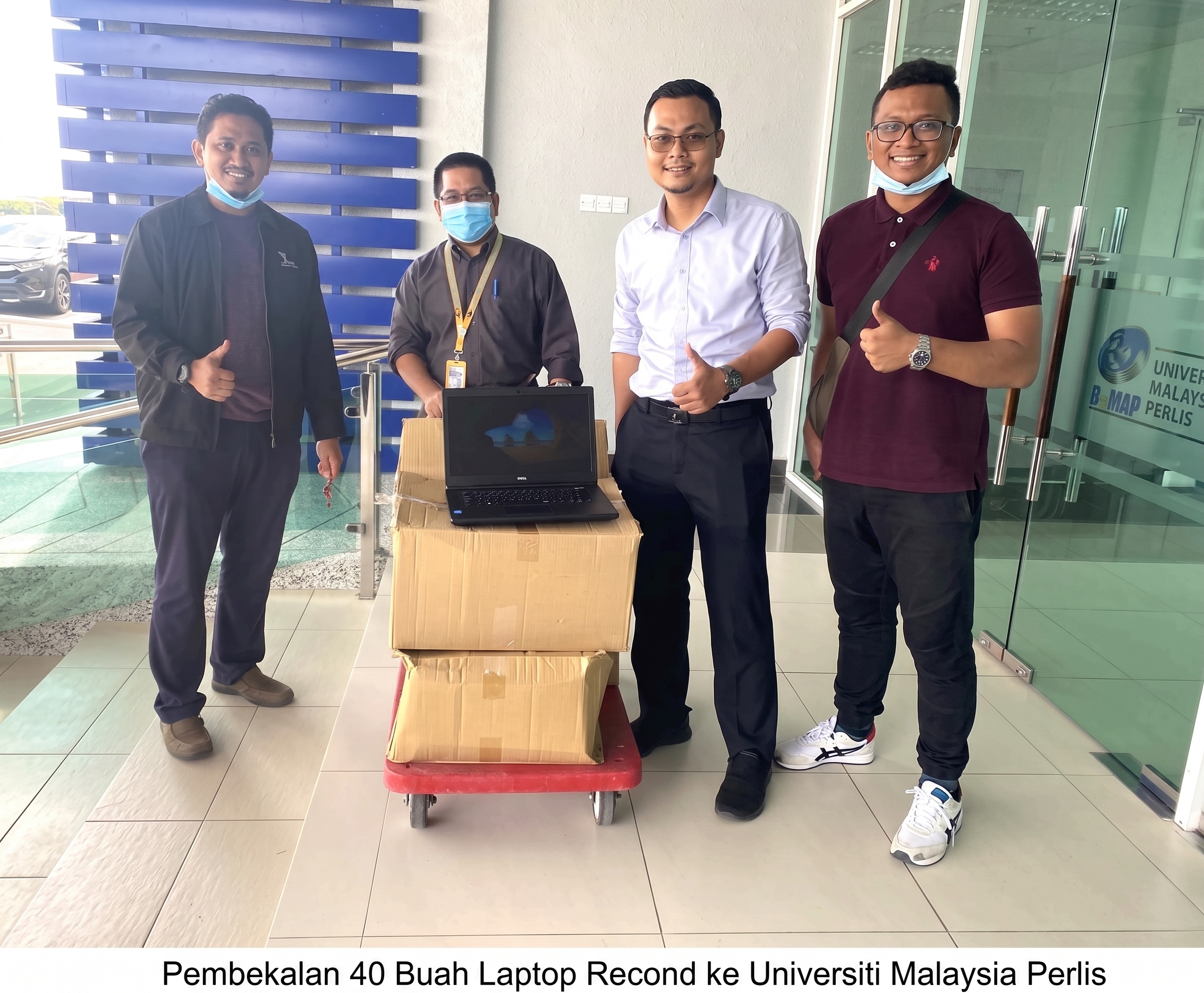 Pembekalan 40 Buah Laptop Recond ke Universiti Malaysia Perlis (UniMAP)